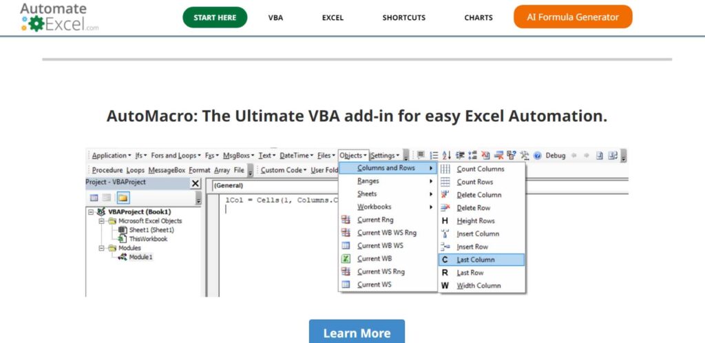 AI Excel Formula Generators