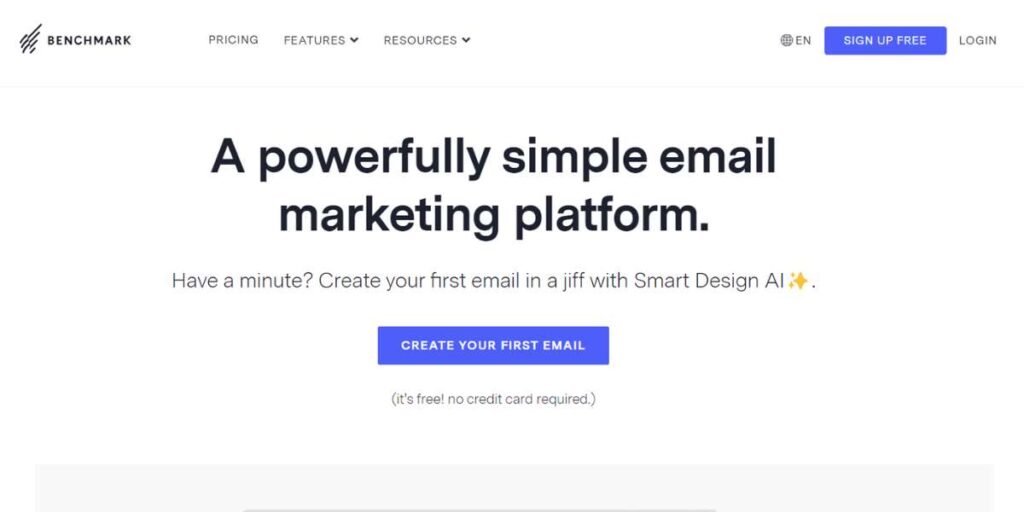 Benchmark - Best Email Marketing Tools 