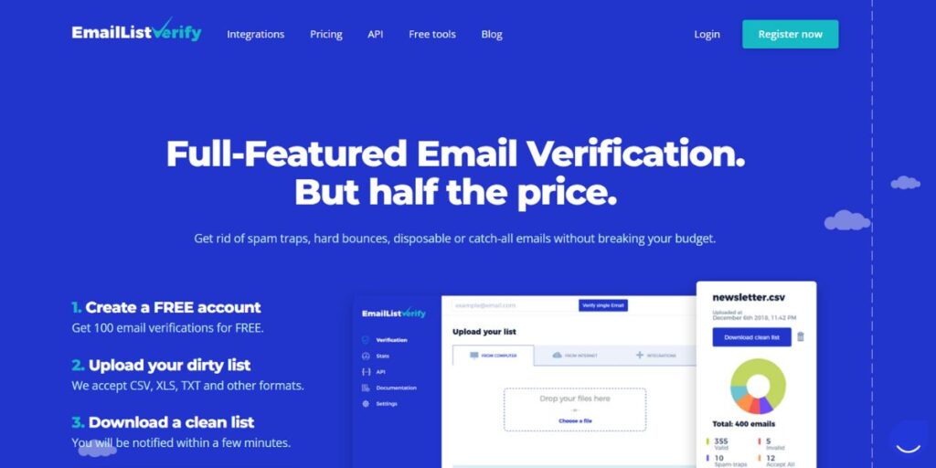 EmailListVerify - Best Email Verification Tools