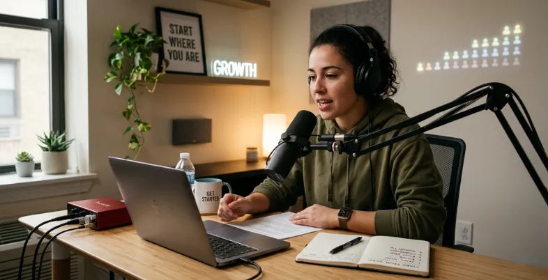 How to Start a Podcast With No Audience