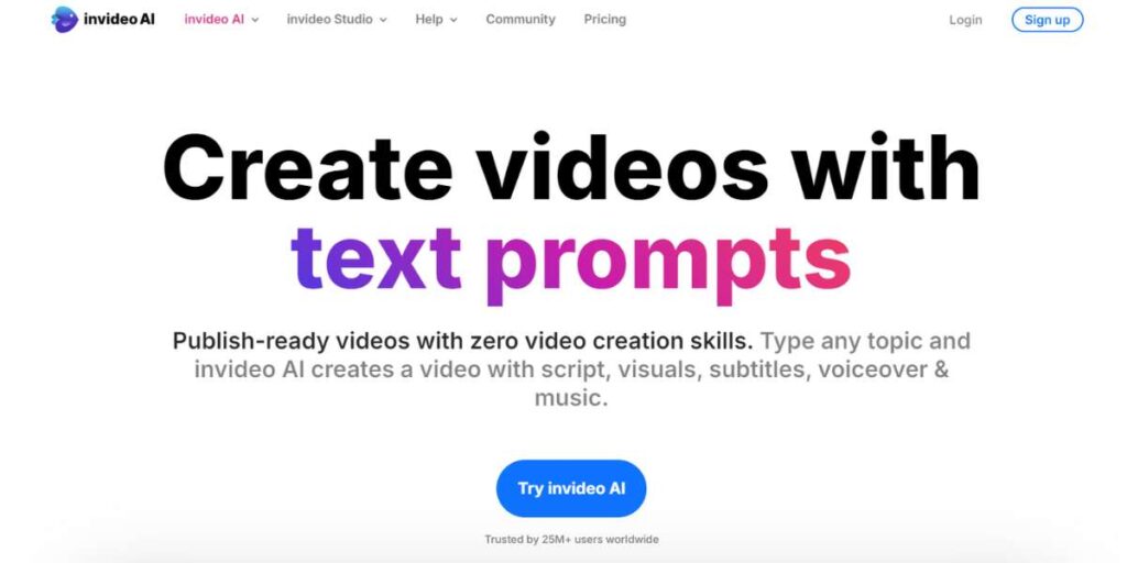 InvideoAI - Best AI Video Editing Software