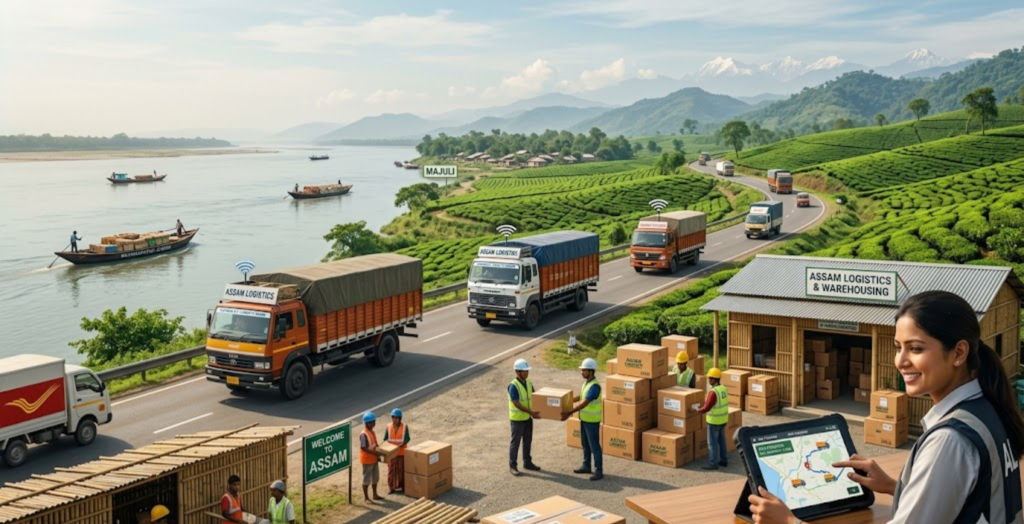 Business Idea in Assam - Logistics & Transpor​tation Business‍