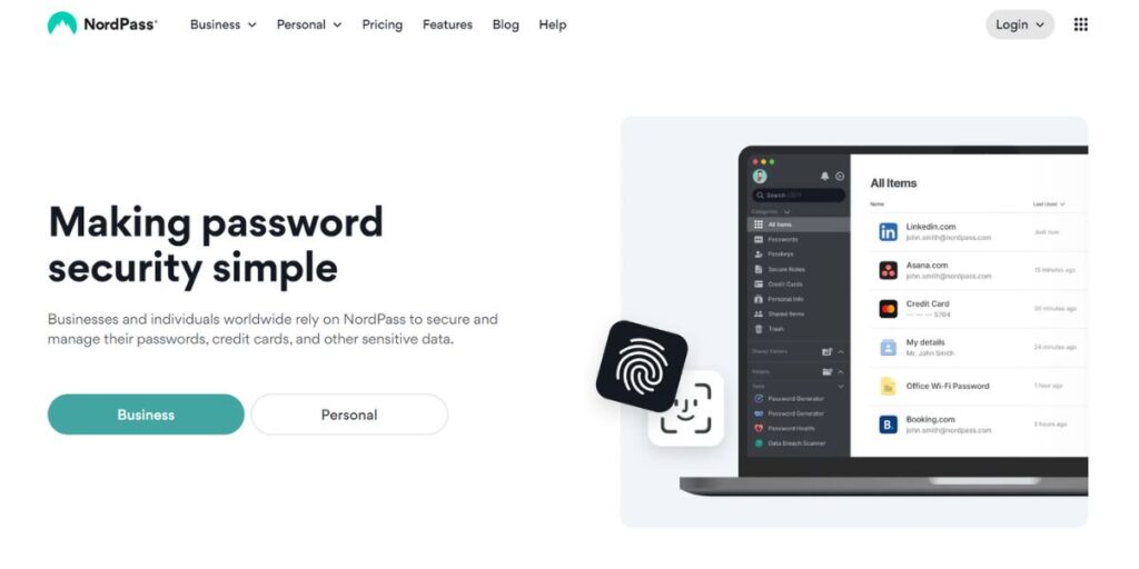 NordPass - One of the Best Password Managers