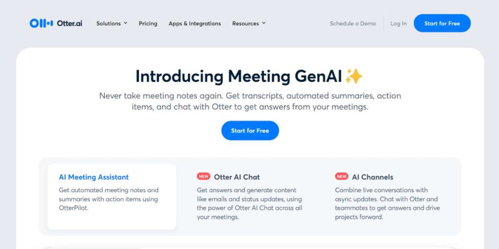 Otter.ai - AI Tools for Executive Assistants