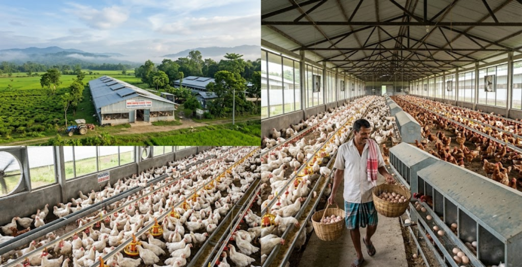 Business Idea in Assam - Poultry F​arming