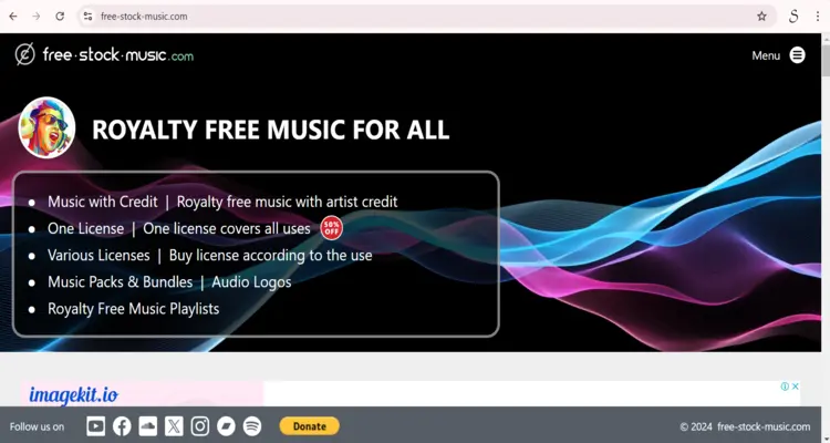 Top Copyright Free Music Websites
- Free Stock Music