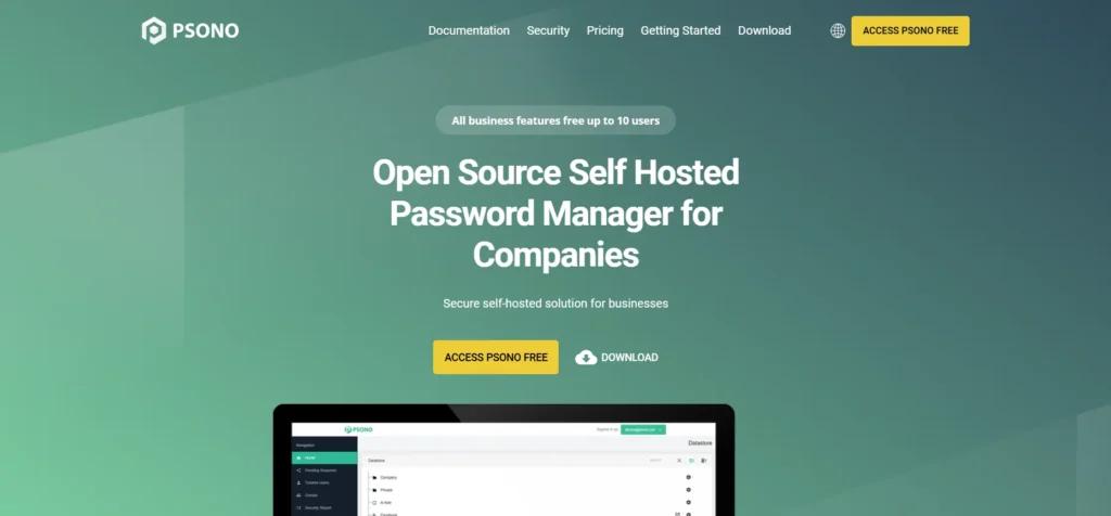 Password Manager - Psono
