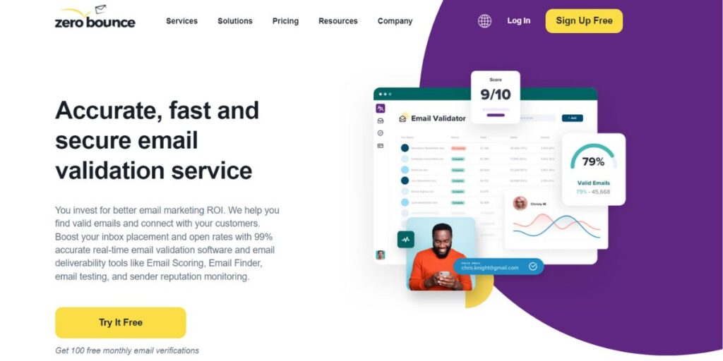 ZeroBounce - Best Email Verification Tools