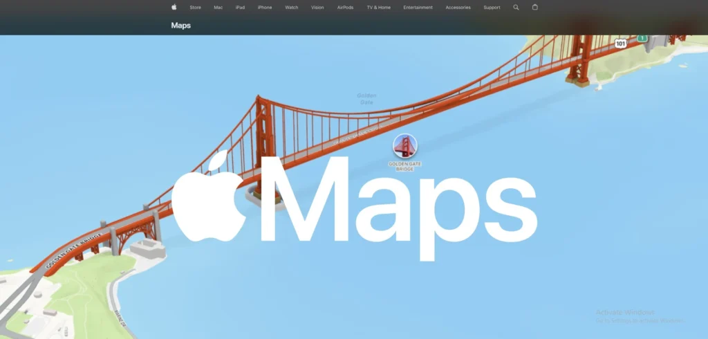Google Maps Alternatives-Apple Maps
