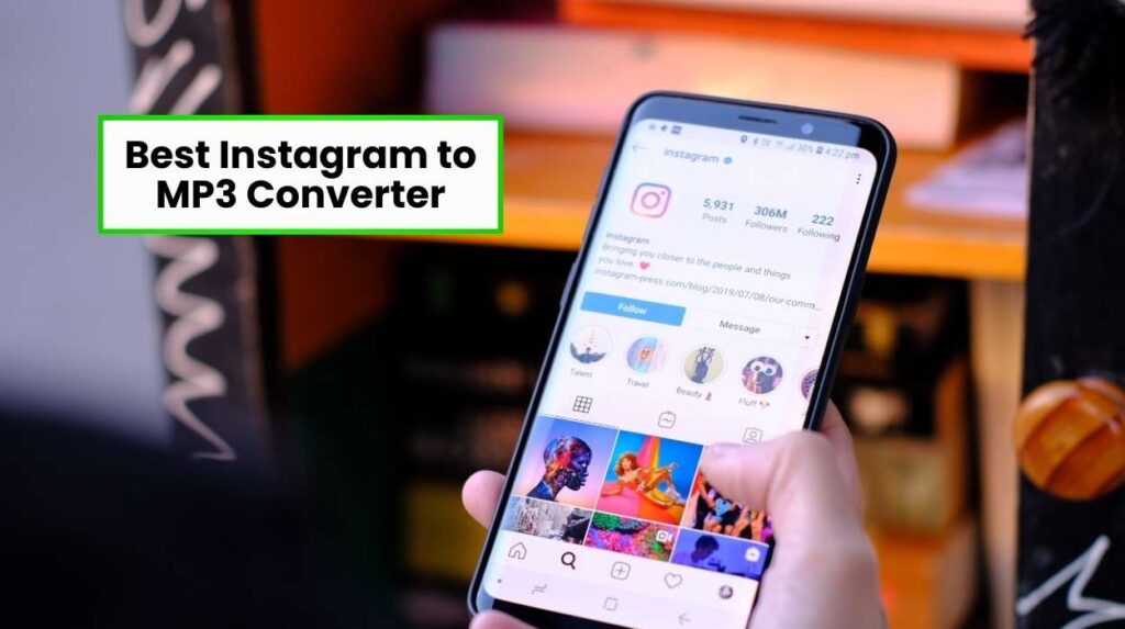 Instagram to MP3 Converter