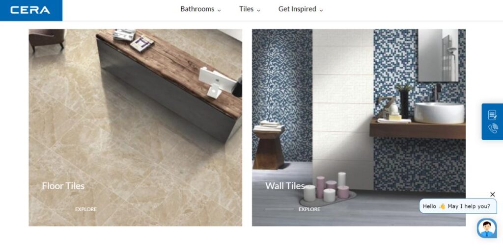 Cera Sanitaryware Limited - Best Tile Brands in India