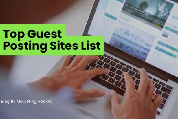 Top Guest Posting Sites List