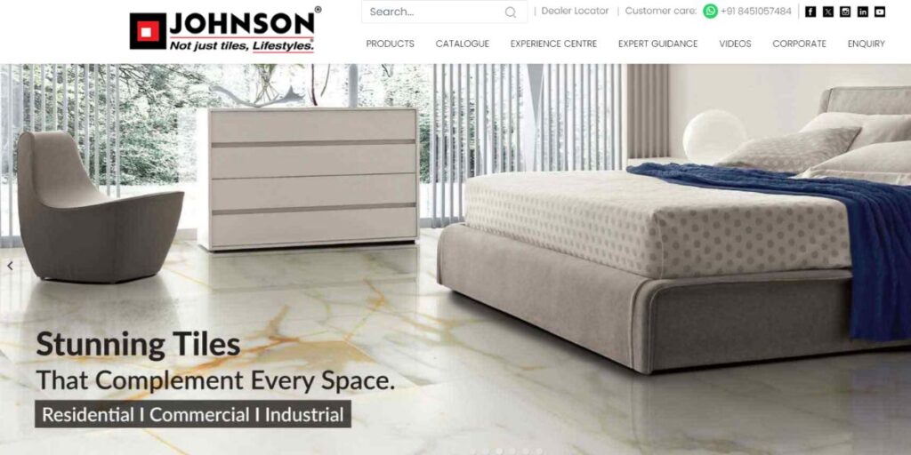 H & R Johnson Tiles - Best Tile Brands in India