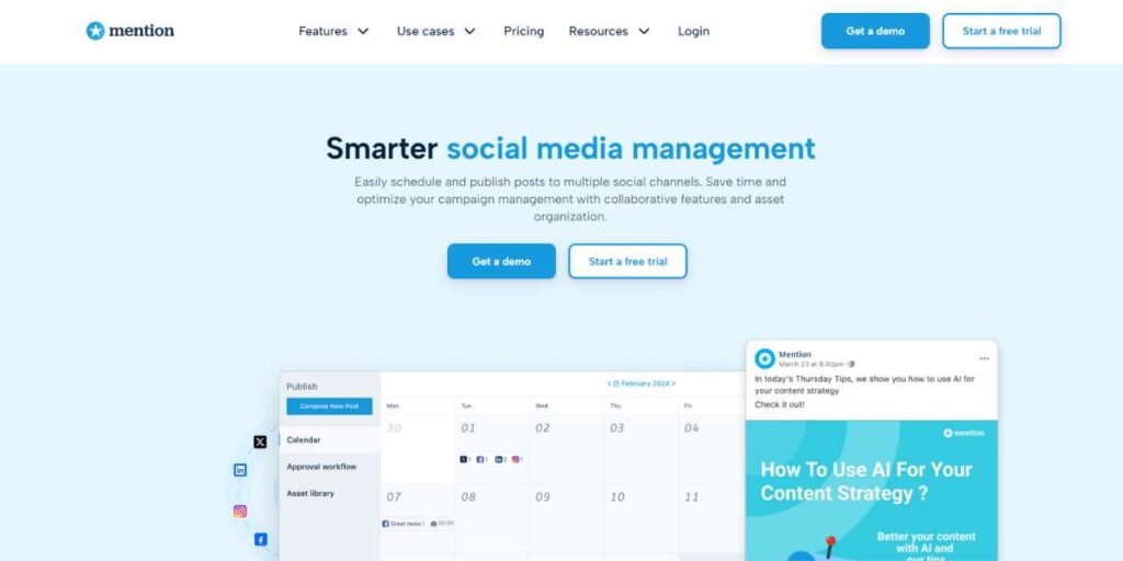 Mention - Best Social Media Marketing Tools