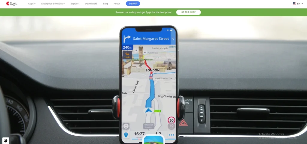 Google Maps Alternatives-Sygic GPS Navigation 