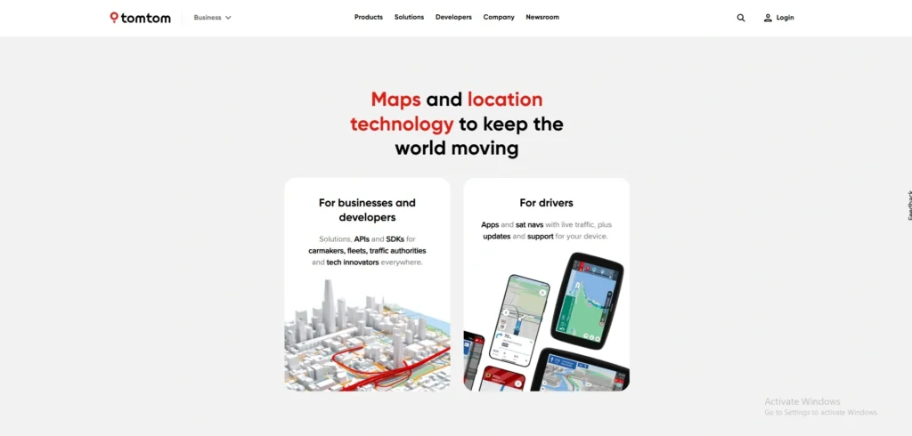 Google Maps Alternatives-TomTom GO Navigation 