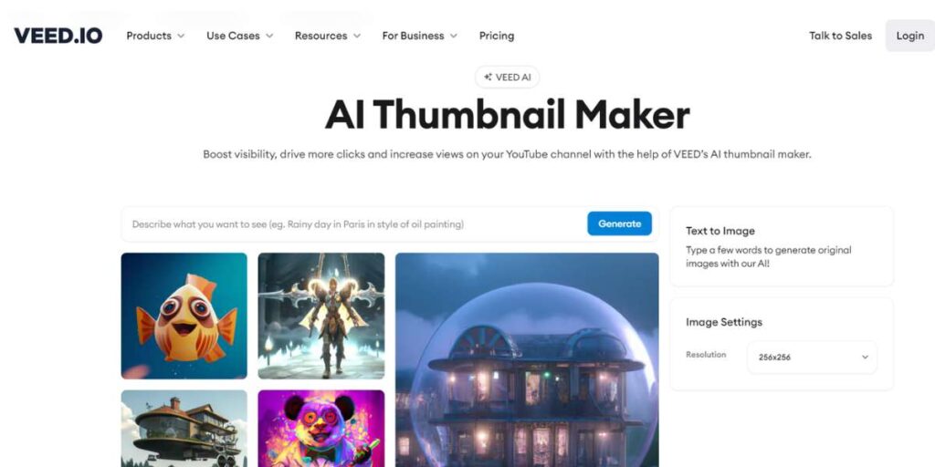 Veed - Best AI Thumbnail Makers