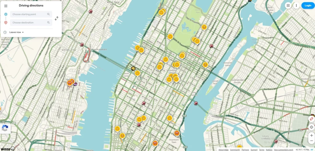 Google Maps Alternatives- Waze 