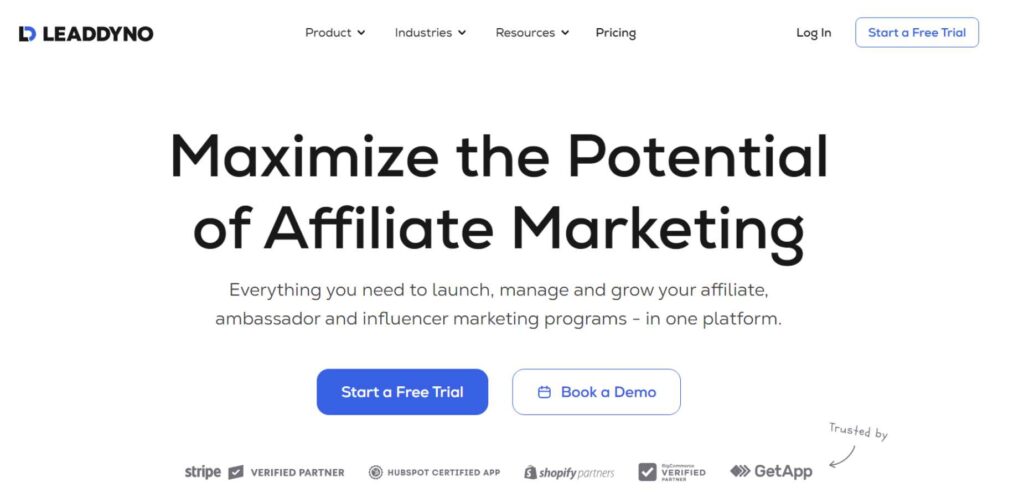 Affiliate marketing software - LeadDyno