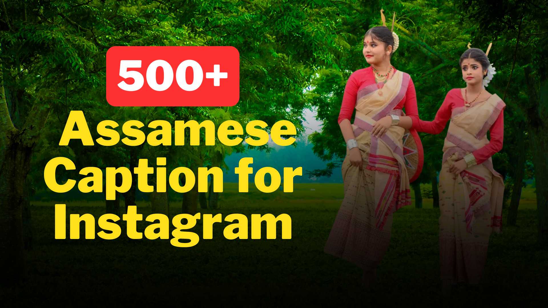 Assamese Caption for Instagram