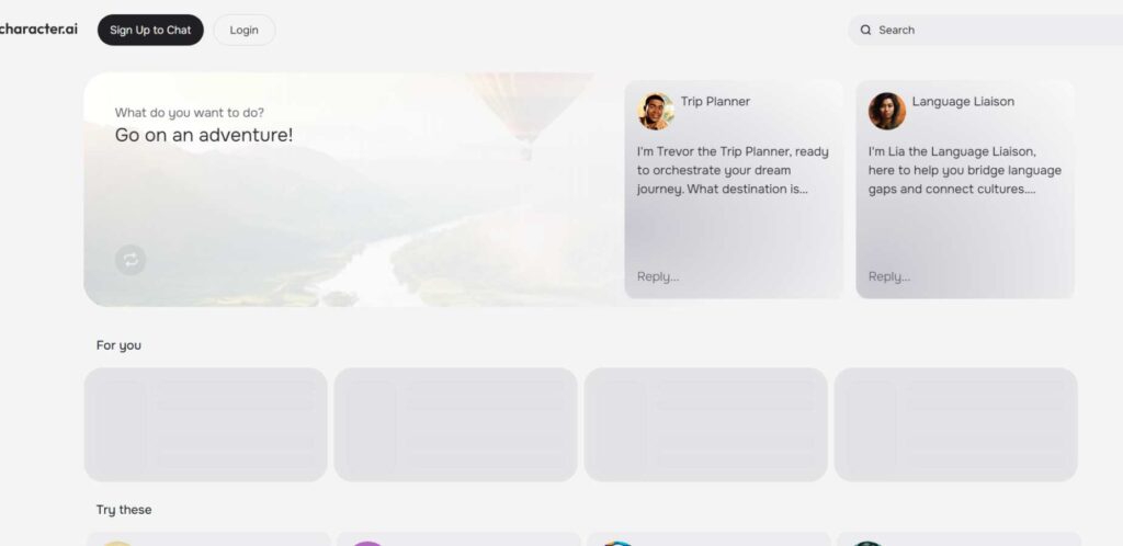 ChatGPT Alternatives - Character.AI