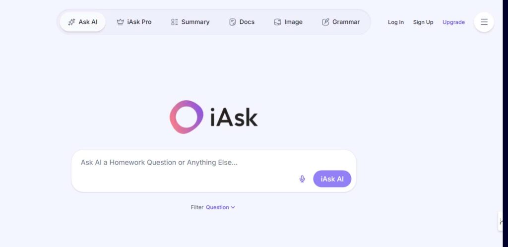 ChatGPT Alternatives - iAsk.AI