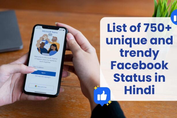 Facebook Status in Hindi