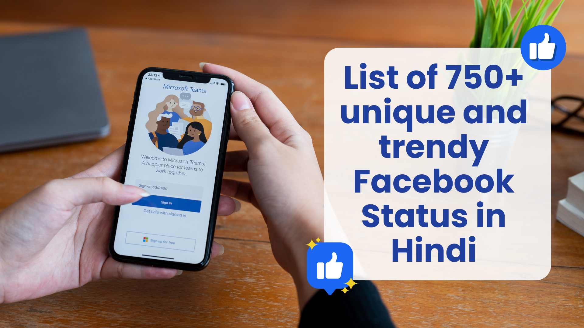 Facebook Status in Hindi