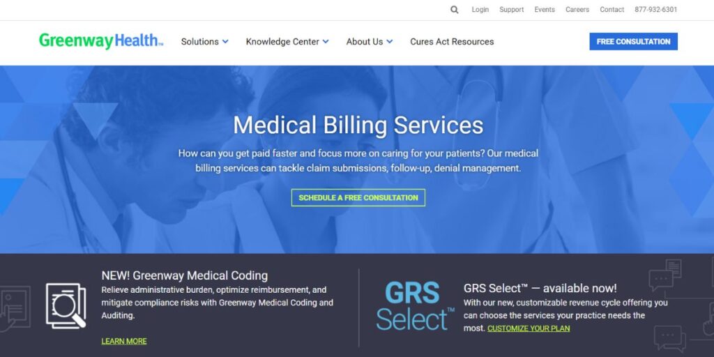 Greenway Health - Best Medical Billing Software