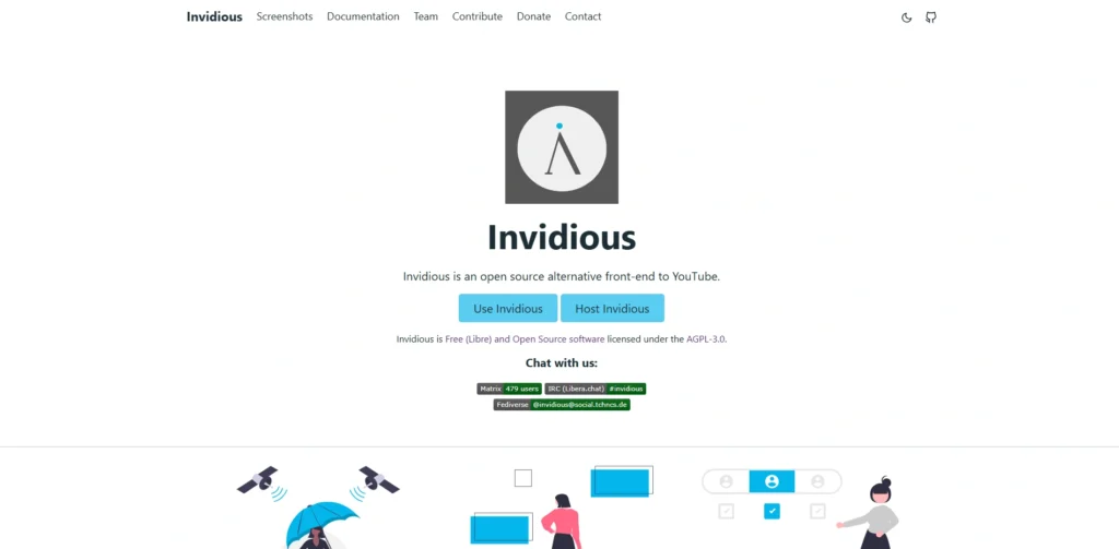 ad-free Y​o‍uTub‌e app-Invidious
