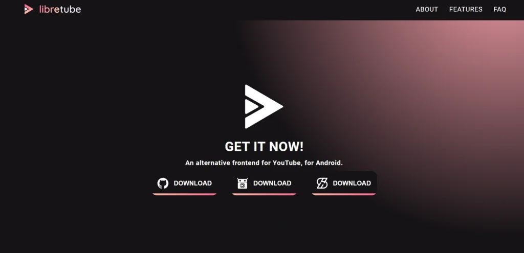 ad-free Y​o‍uTub‌e app- LibreTube