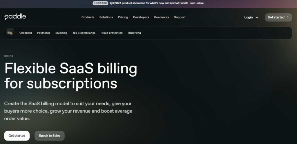 Subscription Billing Software - Paddle