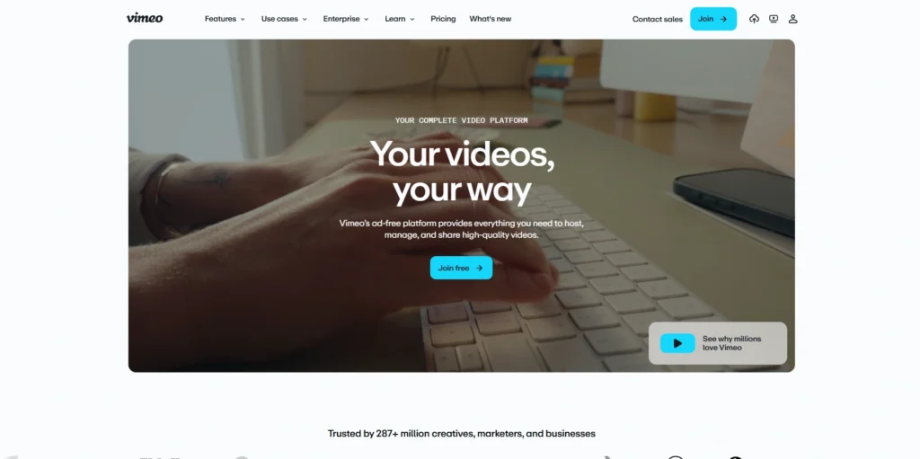 ad-free Y​o‍uTub‌e app-Vimeo