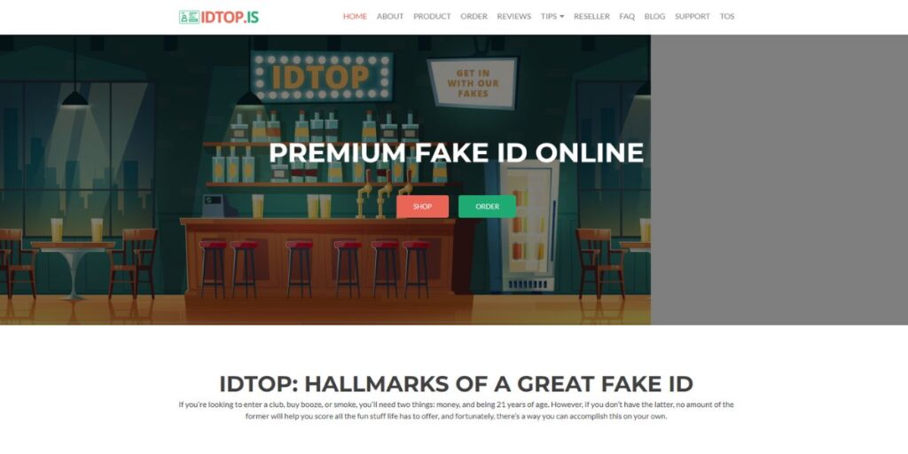 idtop - Best Fake ID Websites