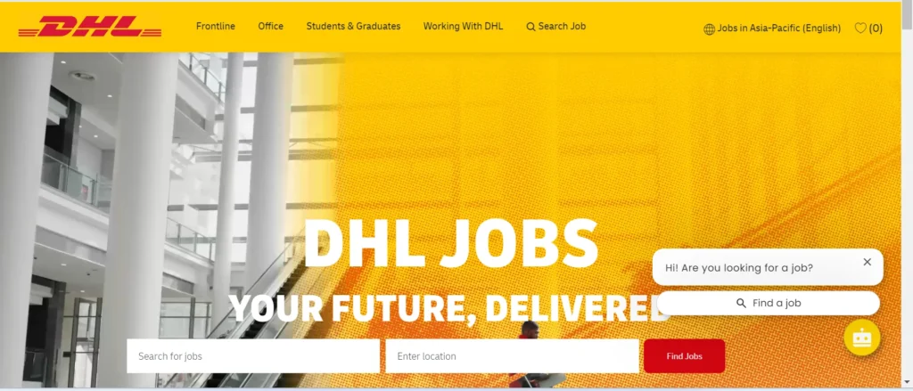 Logistics company in India-DHL