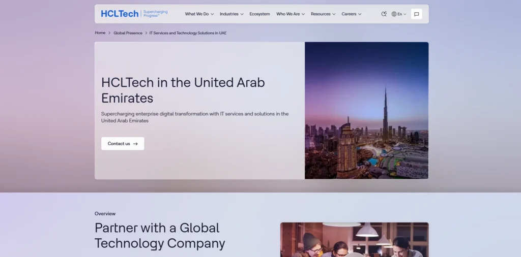 IT Companie in Dubai-HCLTech