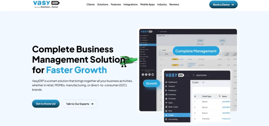 Enterprise Resource Planning Software - VasyERP