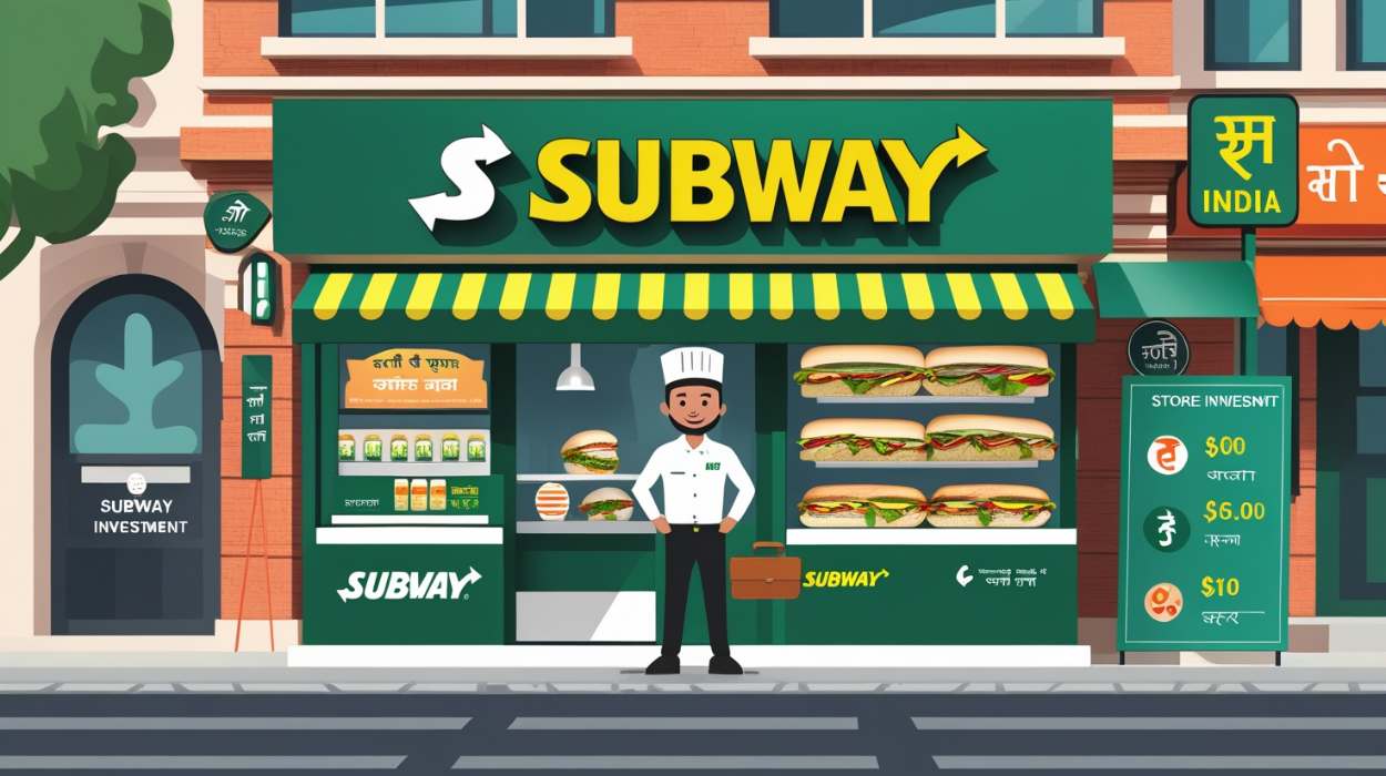 Subway Franchise Cost in India