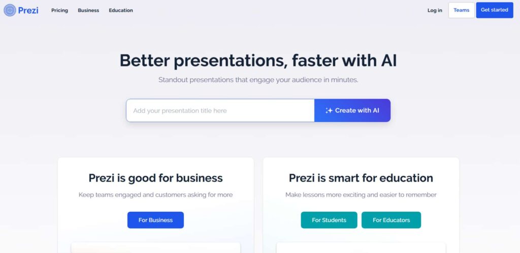 AI Tools for Presentations