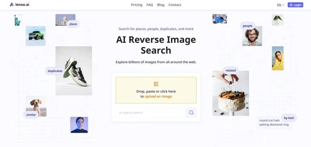 Digital Marketing tool - Lenso.ai