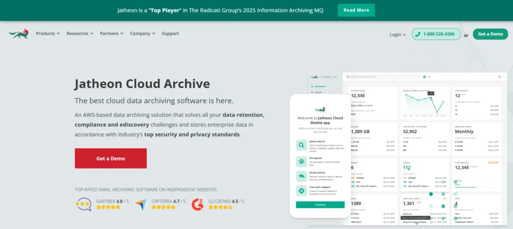 Cloud based Enterprise Solution - Jatheon