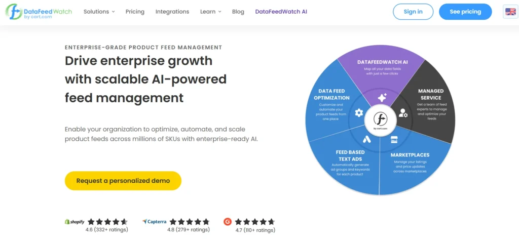 Digital Marketing Tool - DataFeedWatch