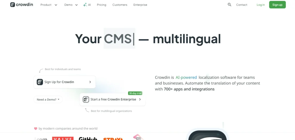 Digital Marketing Tool - Crowdin