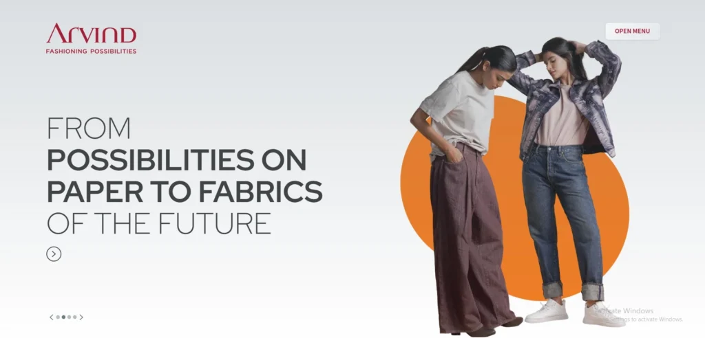 Manufacturing Companies in Ahmedabad-Arvind Limited
