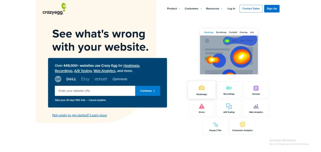 Ecommerce Analytics Tool- Crazy Egg