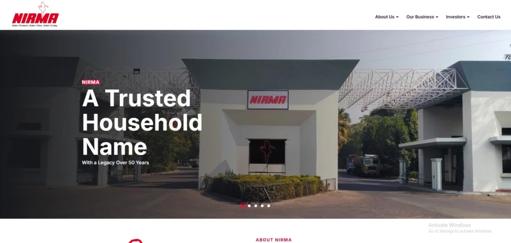 Manufacturing Companies in Ahmedabad-Nirma Limited 