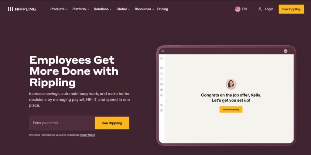 Employee Onboarding Software - Rippling