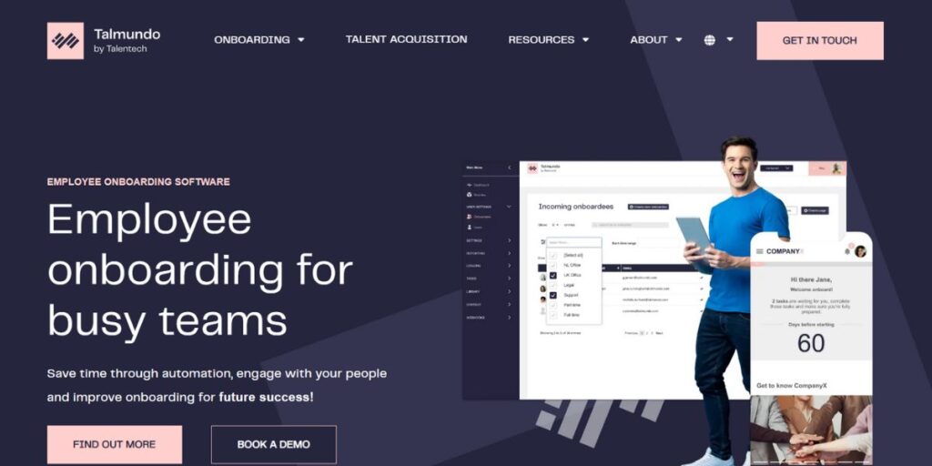 Employee Onboarding Software - Talmundo