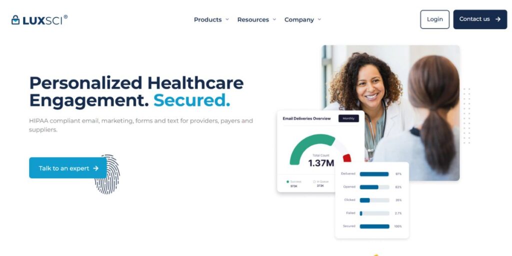 HIPAA-Compliant Email Providers - LuxSci