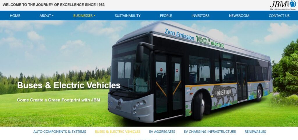 Top Electric Bus Manufacturers in India